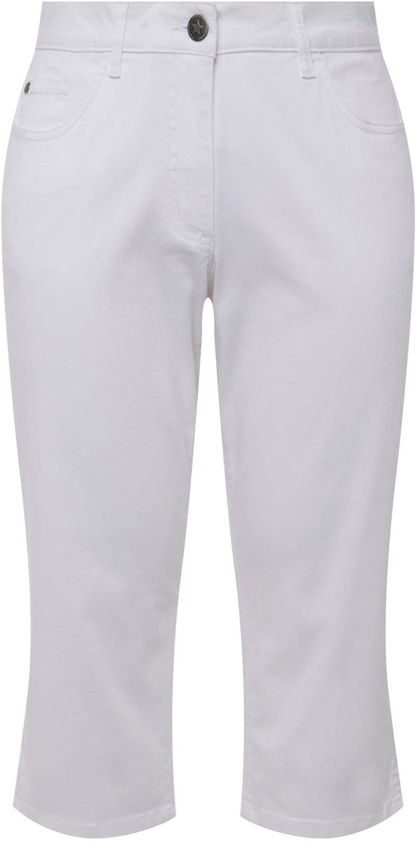 Angel of Style - Dames - 3/4-capri-jeans Carrie stretchcomfort 5-pocket - Sneeuwwit - Maat 60