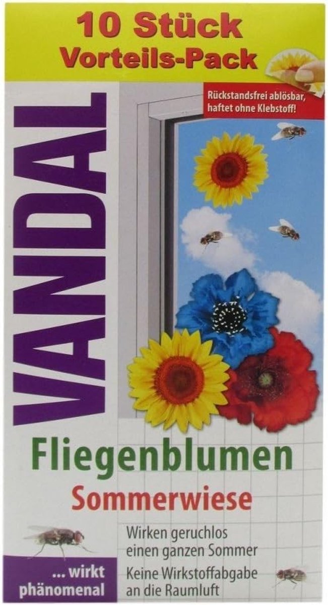 Vliegenbloemen Zomerweide - 10 Stuks - Voordeelverpakking - Voor een Bloeiende Tuin