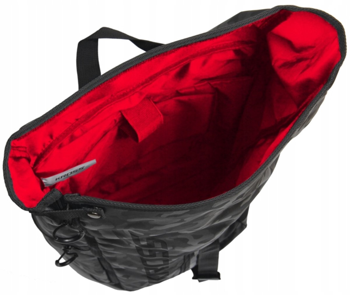 Kross Curiosity Fietstas 28L - Zwart, Waterdicht, Rolltop