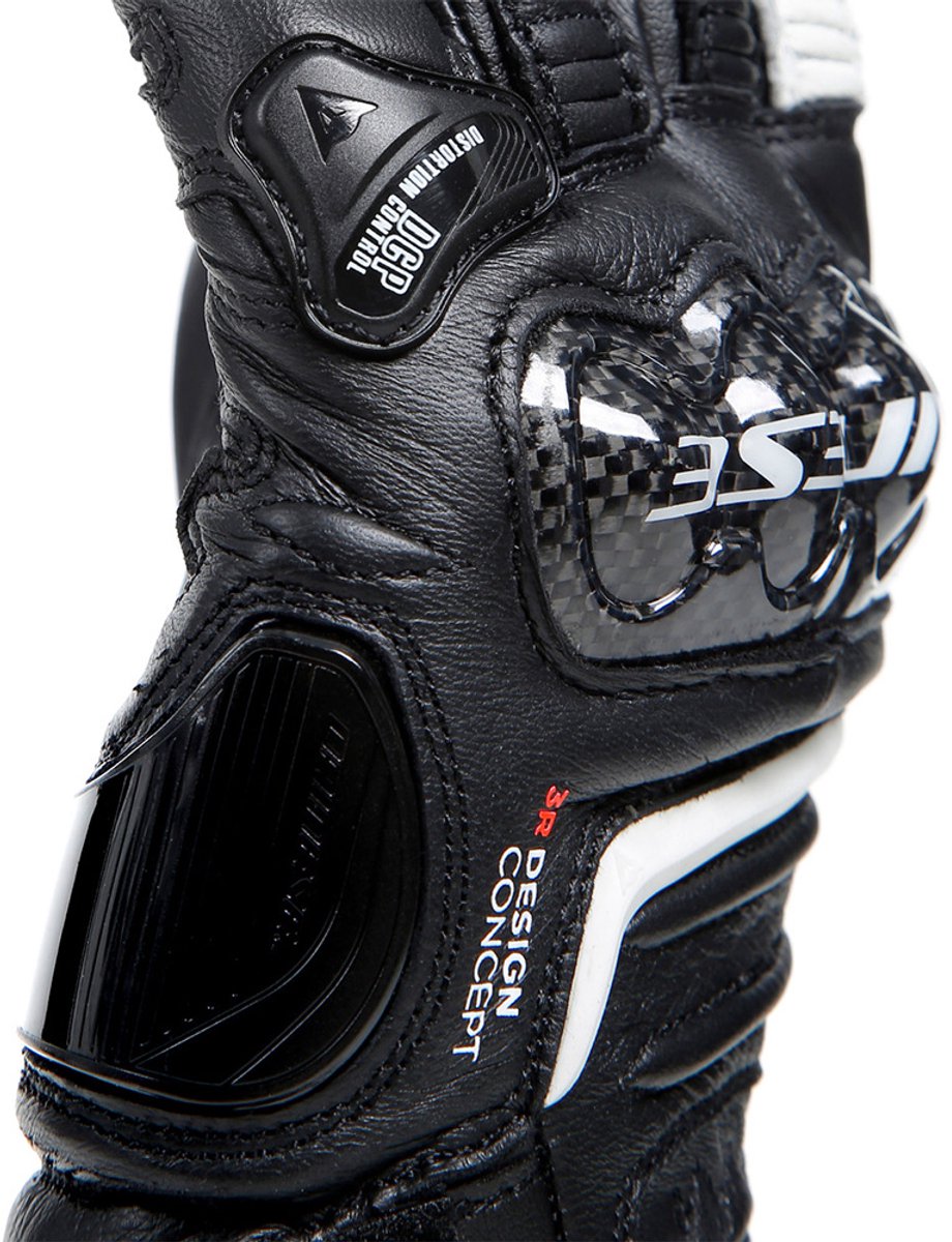 Dainese Carbon 4 Long Lady Handschoenen Zwart Zwart Wit - Maat XS - Handschoen – foto 5