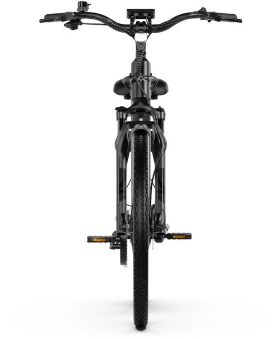 QREATE City Pro - E-bike - Lage Instap - 27.5 Inch - 250W Motor - 7 Versnellingen - 100 km Actieradius - Hydraulische Schijfremmen - Zwart — afbeelding 4