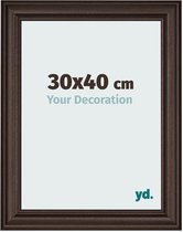 Your Decoration - Fotolijst 30x40 cm - MDF - Eiken Donker - Lazio