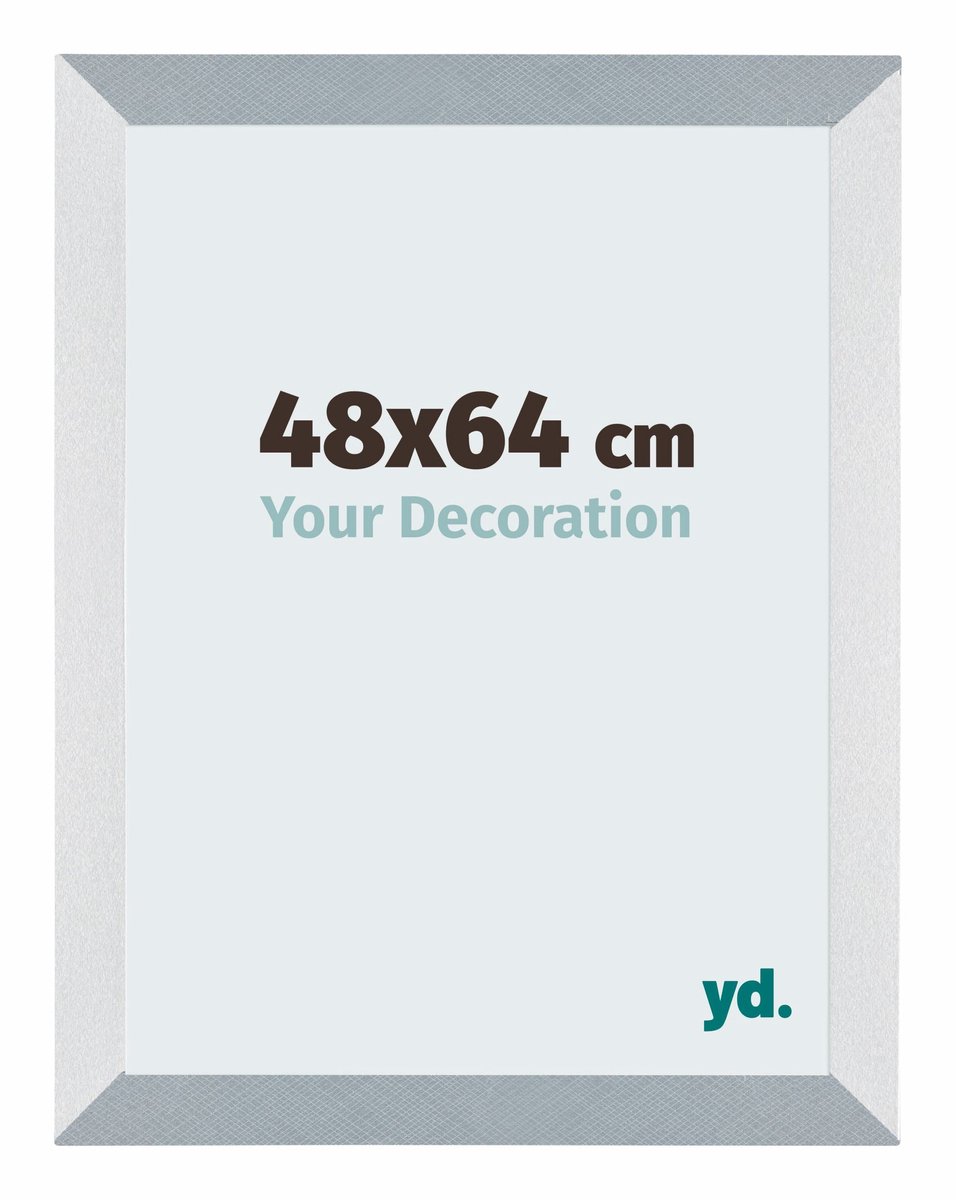 yd. Your Decoration - Fotolijst 48x64 cm - MDF - Aluminium Geborsteld - Mura