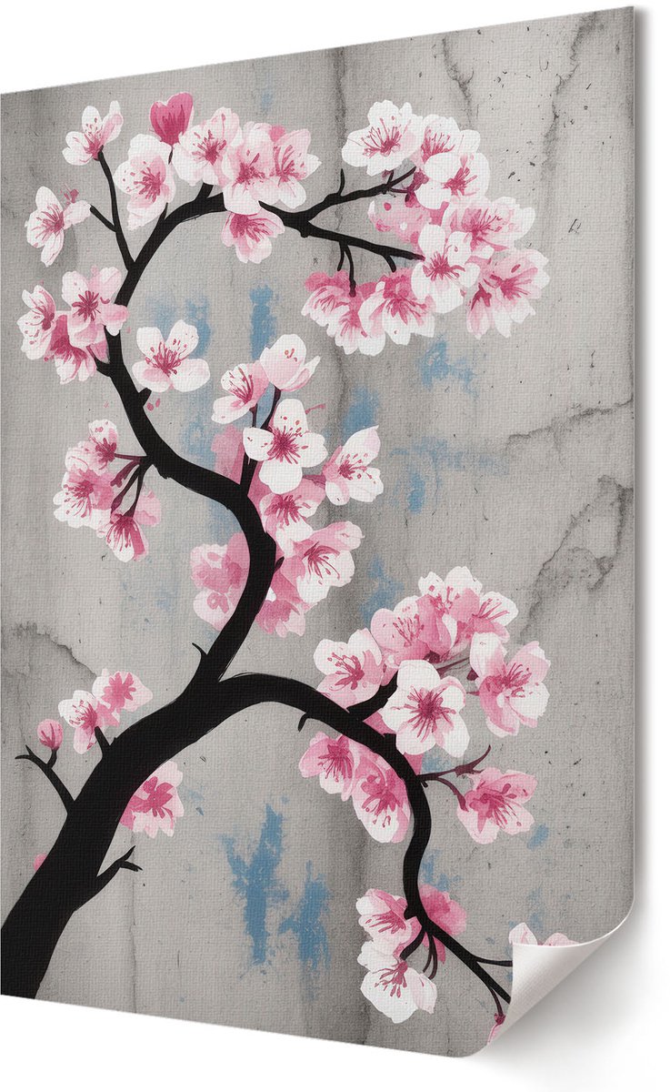Coloray Polycanvas Wandposter - Vos In De Natuur, Fotografie - A2 - Groen Motief - Rechthoek - Muurkunst - Woonkamer, Slaapkamer, Kantoor - Modern