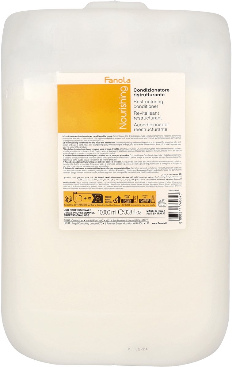 Fanola Nourishing Conditioner 10000 ml