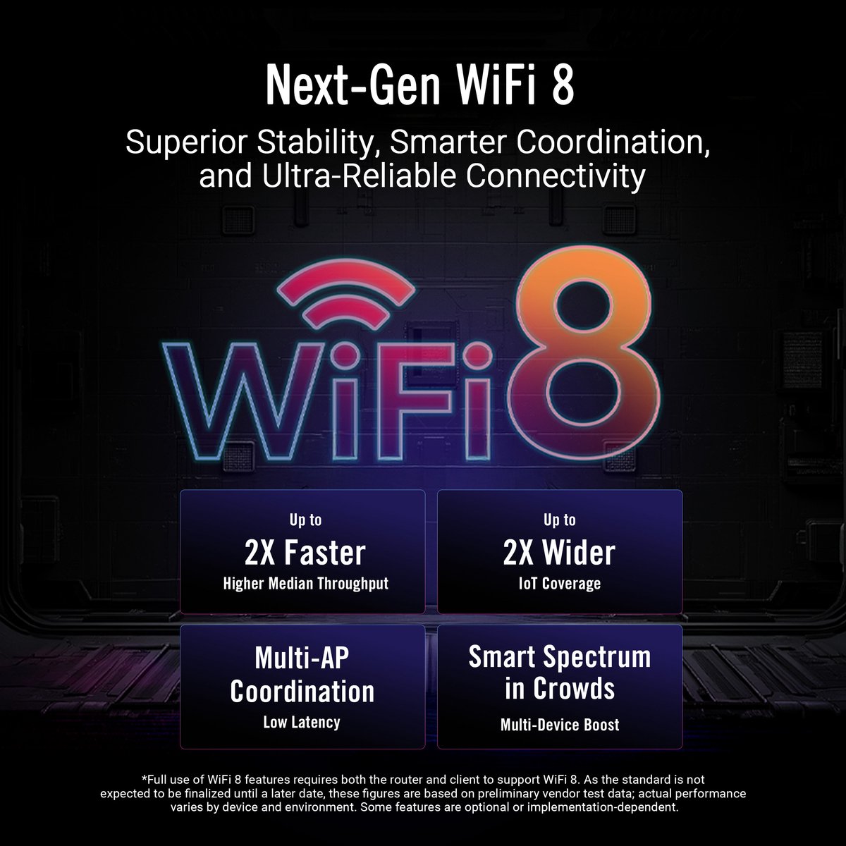 ASUS ROG Rapture GT-BN98 Gaming Router Quad-Band WiFi 8 - afbeelding 2