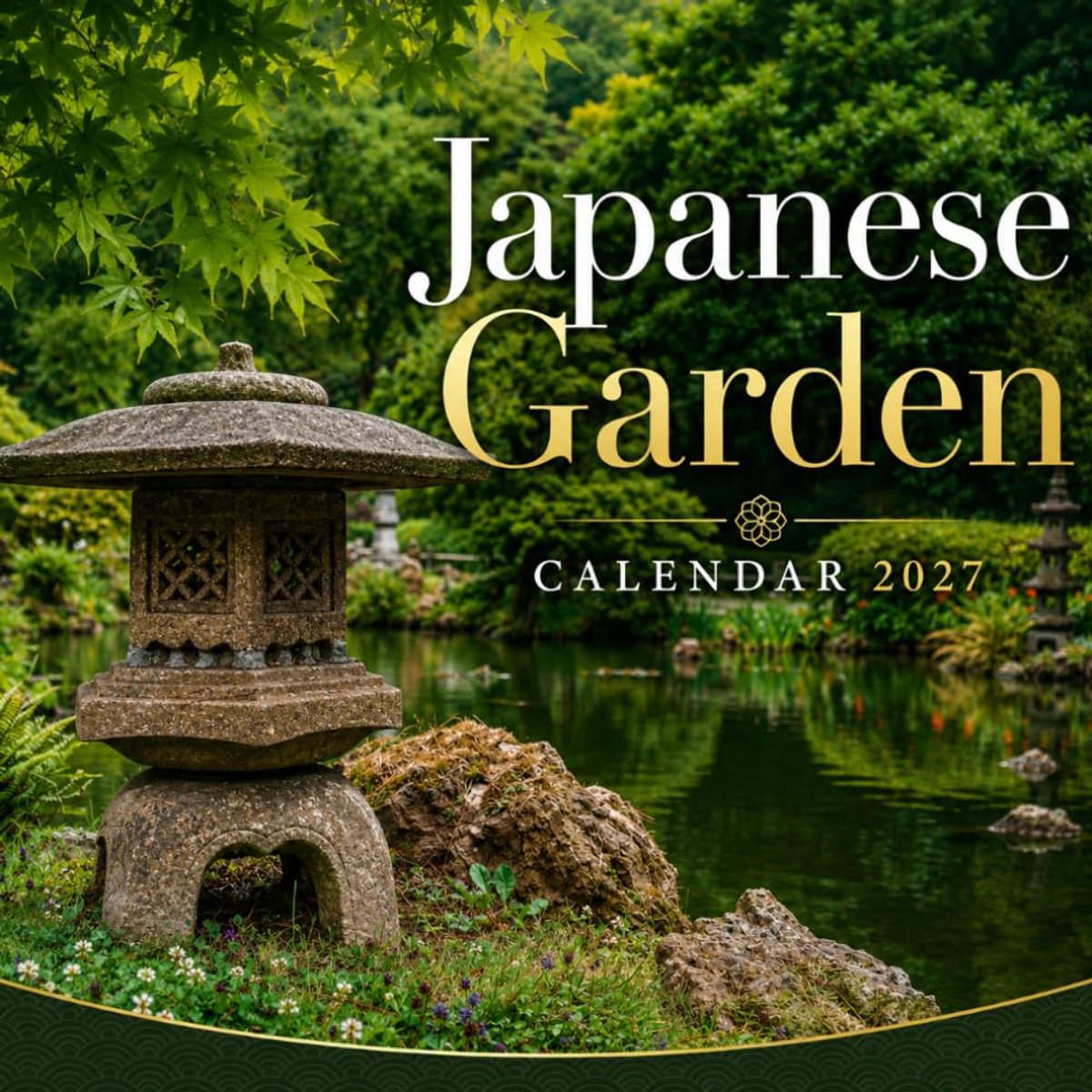 Japanese Garden Calendar 2027 - ShopVlot