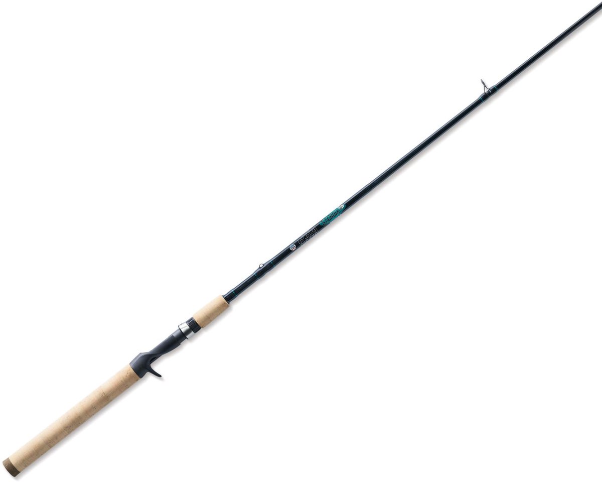 St Croix Premier Casting Rod Fishing, uniseks, klassieke zwarte parel, 6'6"-voeten - ShopVlot