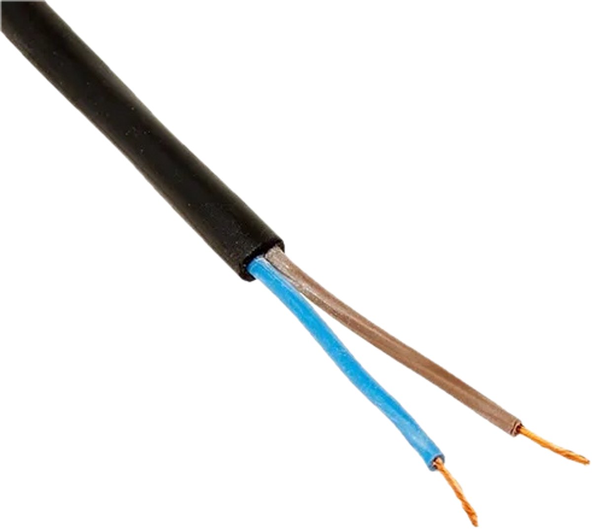 VCB neopreenkabel 2x1,5mm - 100 meter