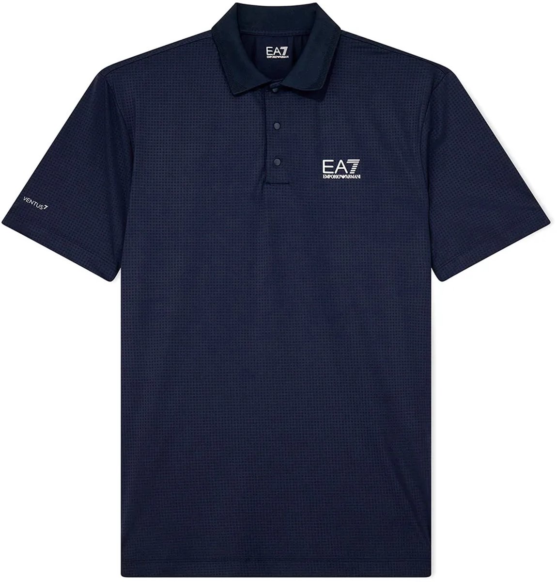 Ea7 Emporio Armani 7m002478_af26654 Korte Mouw Poloshirt Blauw L Man