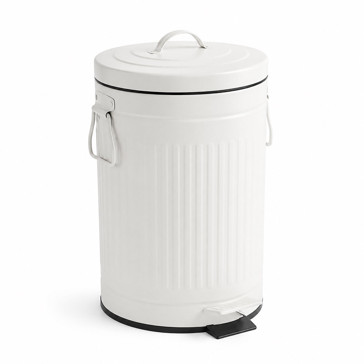 Prullenbak - 12 l - wit