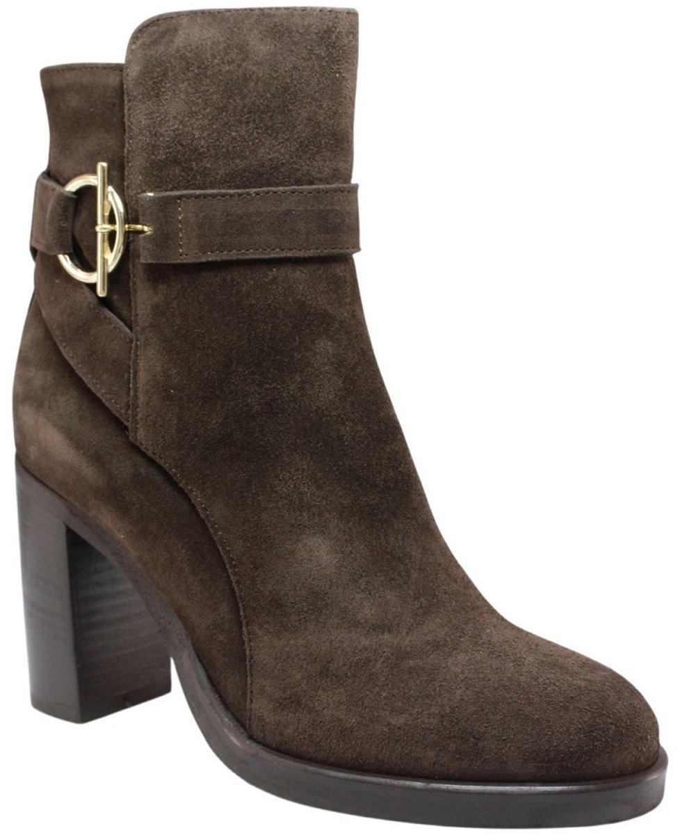 Sofia Len - Schoenen - Donkerbruin - Vrouwen - Maat 39 -