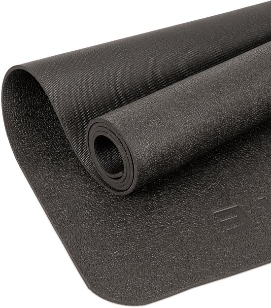 BAHE - Studio Pilates Mat - Yogamat 5mm - Pilatesmat met structuur - Yoga Mat Anthracite van Bahe — afbeelding 4