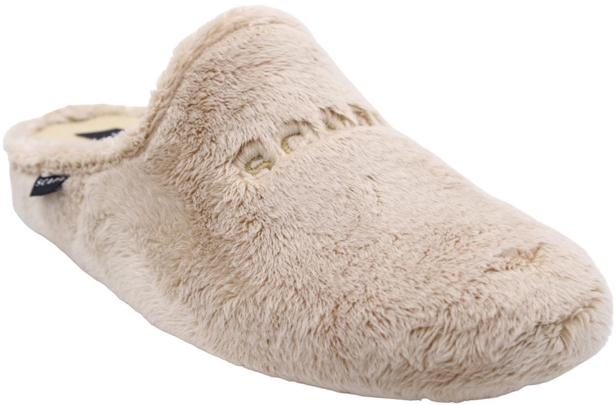 Scapa - Pantoffels - Beige - Vrouwen - Maat 40 -