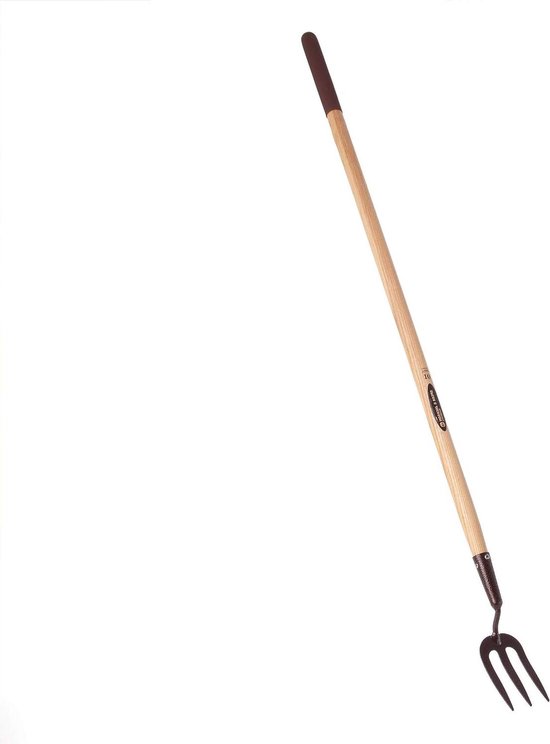 Onkruidvork Lange Steel - Tuin Gereedschap - Onkruid Verwijderen - Carbon Staal Kop - 124 cm Lengte — afbeelding 2