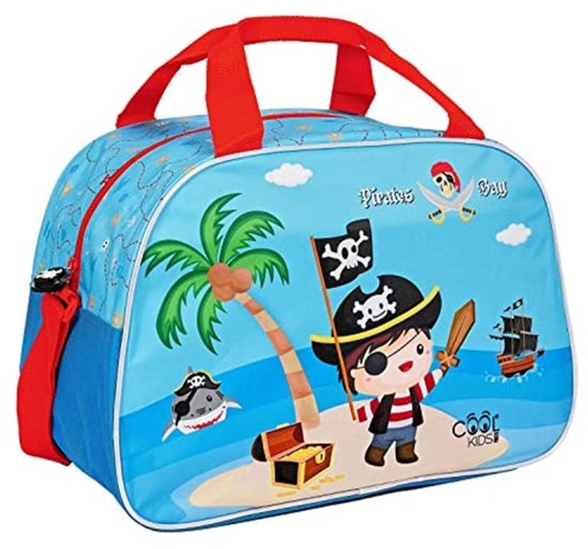 Waterproof Children's Sports Bag - Reflective Shoulder Bag for Gym and Swimming - 28x41x21cm