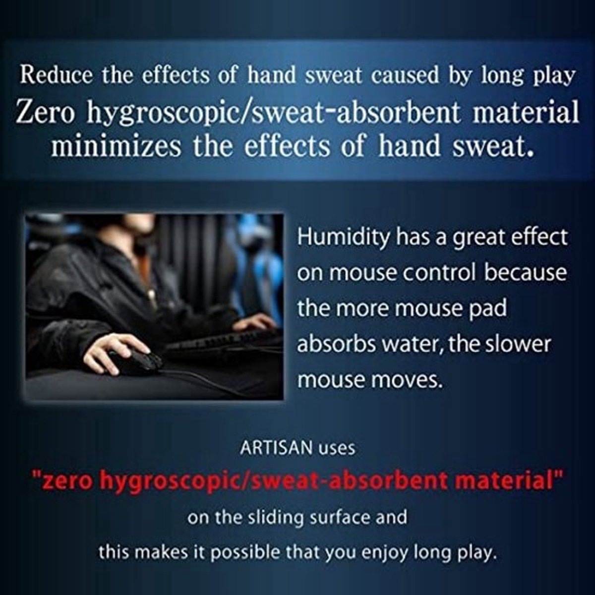Ergonomisch Muismat - Licht Glijden en Veilig Stoppen - Ideaal voor Gaming en Kantoor