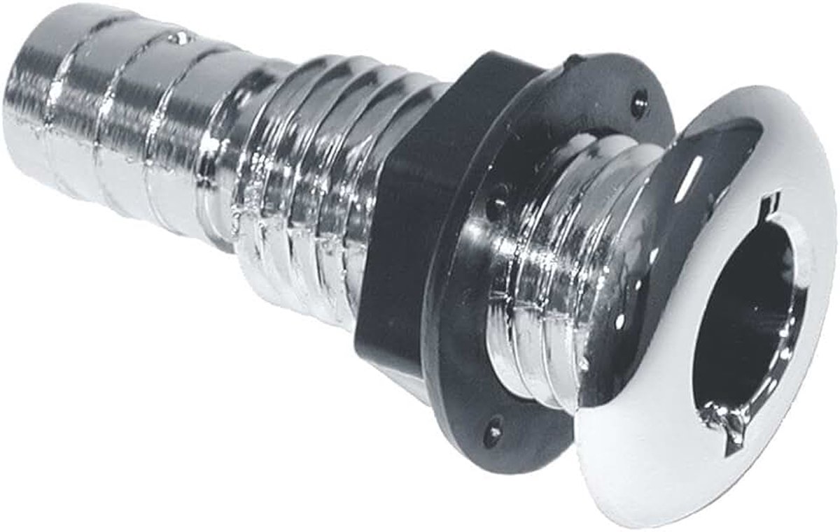 3/4" Chroom Kunststof
