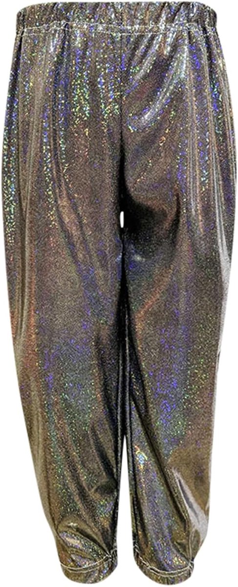 Broek voor meisjes, kinderen, katoen, stretch, elastische taille, comfort, dagelijks gebruik, voor gymnastiek, dans, school en thuis, basic, zacht, 2-14 jaar, A34