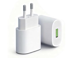 Quick Charge 3.0 snellader, USB-voeding voor iPhone 16 15 14 Plus Pro Max 13 12 11 SE Samsung Android adapter oplader laadstekker power stekker voeding