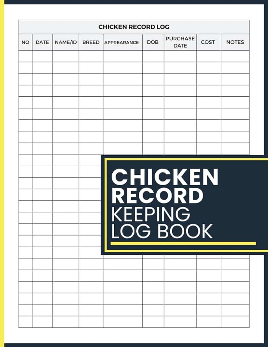 Record Keeping Log Book: Record Chicken Profiles, Breed Information, Purchase Costs, Flock Changes, and Care Notes for Poultry Keepers