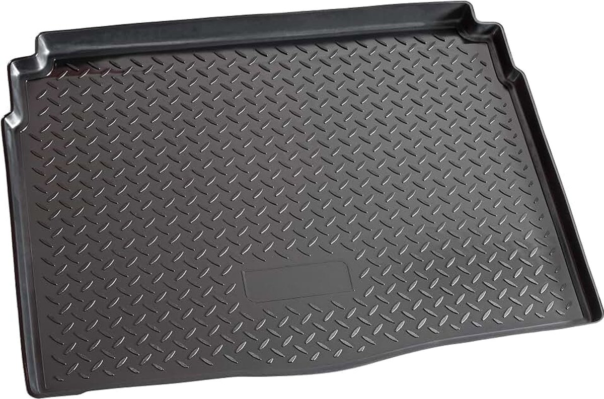 Kofferbakkuip geschikt voor Opel Astra J hatchback, 5 deuren | 2009-2015 | met rand | Perfecte pasvorm door 3D-scan, robuuste PE-harde schaal stopt elk vuil, krasbestendig, licht en vormvast v