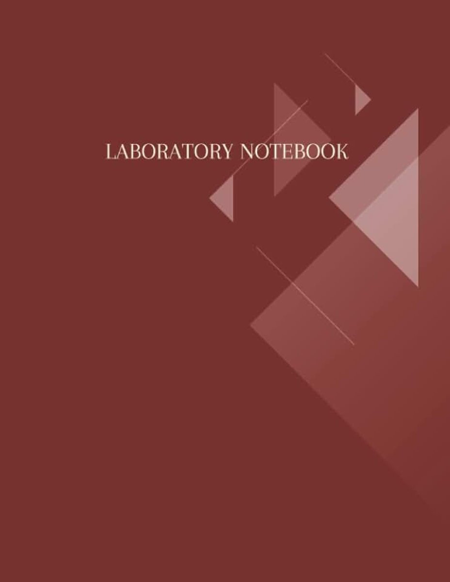 Laboratory Notebook.: Laboratory notebook for students and researchers. 5x5 Quad. 120 pages. 8.5 x 11".