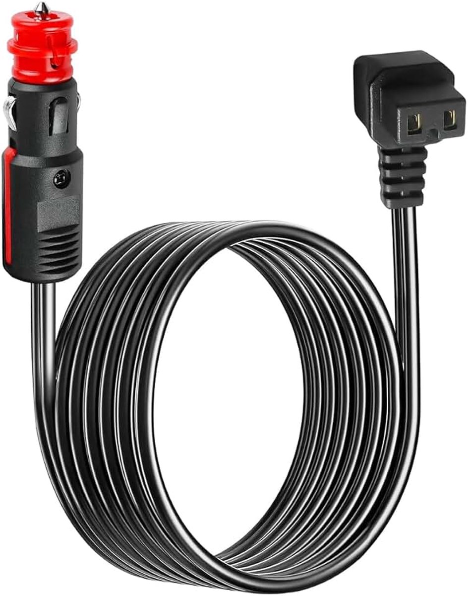12V voor Autokoelkast 3,5 m – 16AWG, Compatibel met Alpicool Dometic Waeco ARB ICECO Setpower, DC 12V/24V