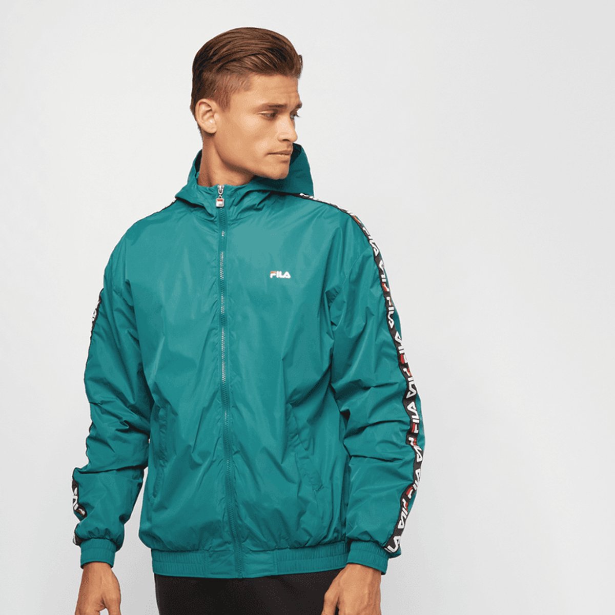 Jas FILA EN TACEY TAPE WIND JACKET S Heren Blauw