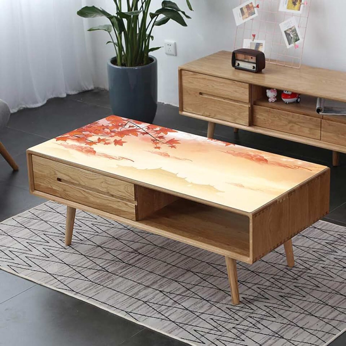 Tafelkleed pvc zacht plastic glas woonkamer vergaderruimte waterdichte anti-hete TV kast salontafel