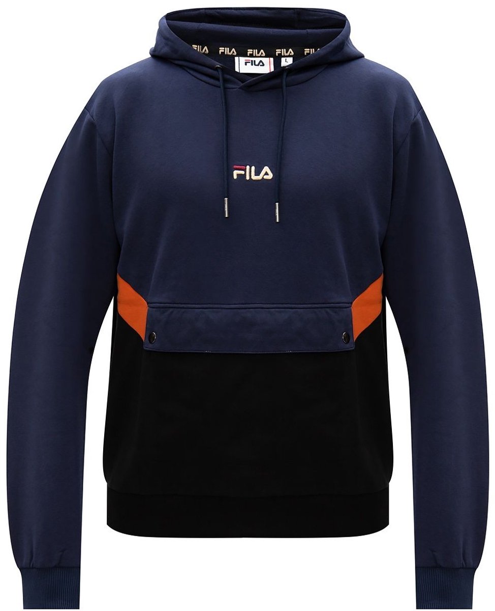 Fila MEN WATER blocked M Heren Hoodie Blauw