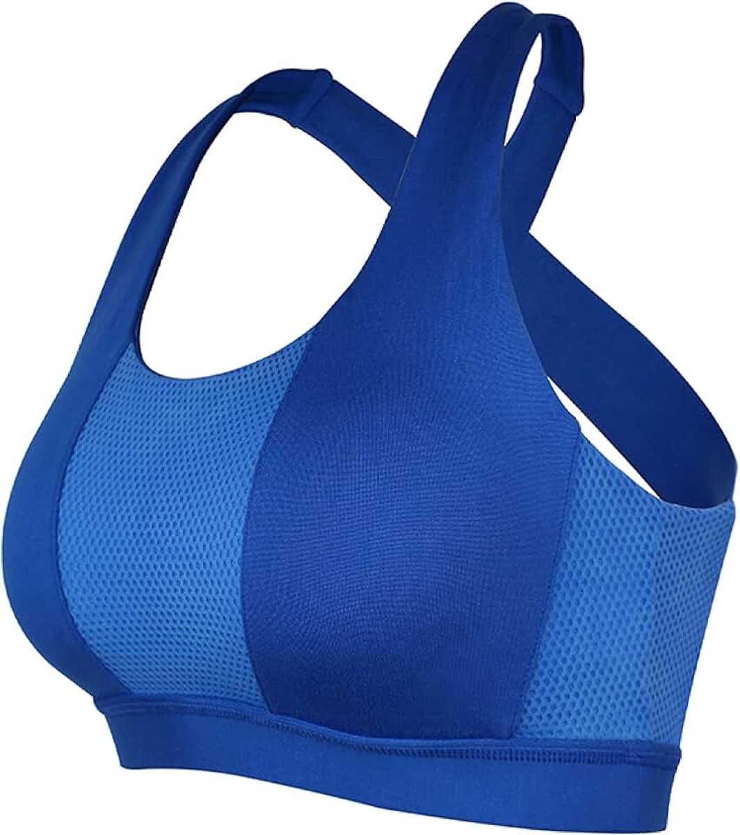 Cross-Back Sport BH Yoga Shirt Crop Vrouwen Schokbestendig Running Vest Push Up Brassiere Bh Sport Top Yoga BH Sportkleding