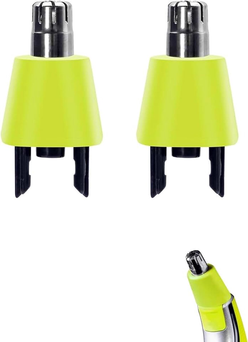 Reservekop voor neushaartrimmer, compatibel met O-Blade QP2520 QP2630, 360° draaibaar, eenvoudige reiniging, reserveaccessoires voor neus en oren, nauwkeurige scheerbeurt