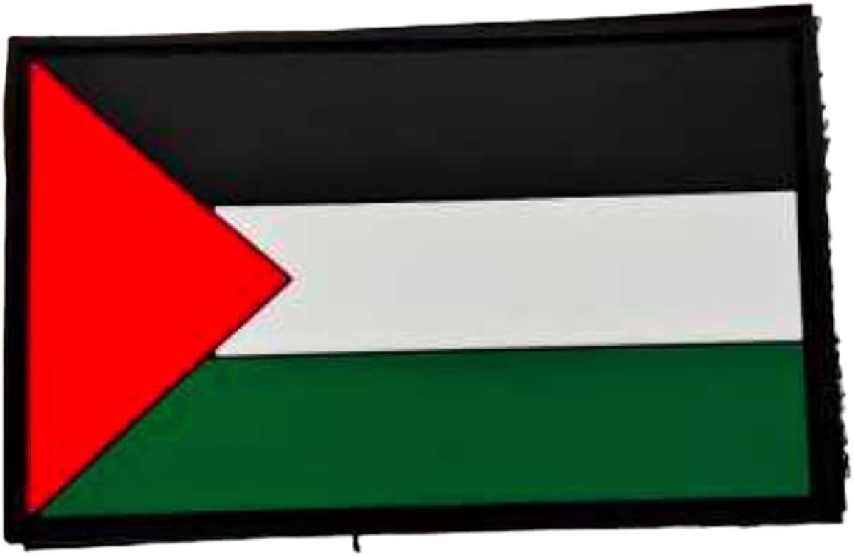 Palestijnse patch van militair pvc voor tactische rugzak, cross-training patches voor militaire rugzakken, accessoires voor sportschool, ontworpen voor rugzakken en vest (Palestina)