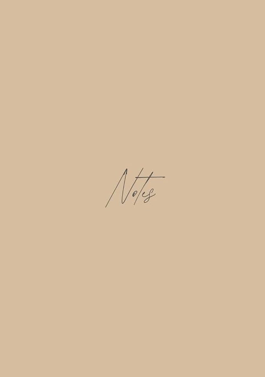 Notizbuch | A5 | Liniert | 62 Blatt - 124 Seiten | Softcover | 14,8 x 21 cm | Cover in Beige