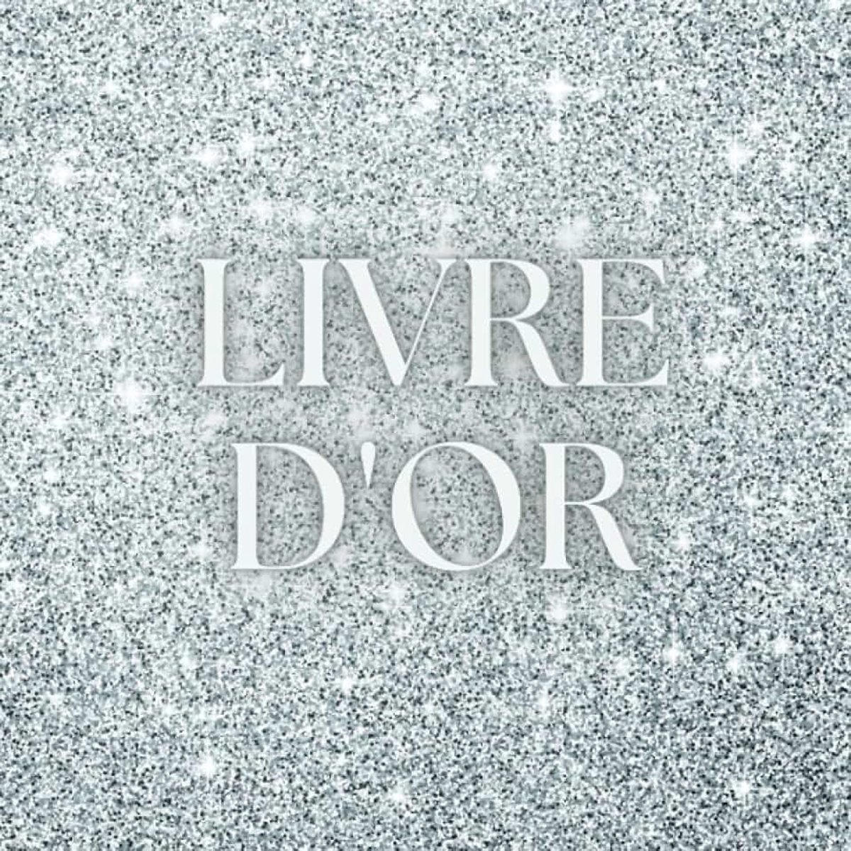 D'Or Argent Pailleté: Mariage, Anniversaire, EVJF, Baptême, Baby Shower, Noces d'Argent, Pacs, Fête, Pot de Départ, Retraite, Gîte, Maison ... Strass | 100 Pages à Personnaliser |