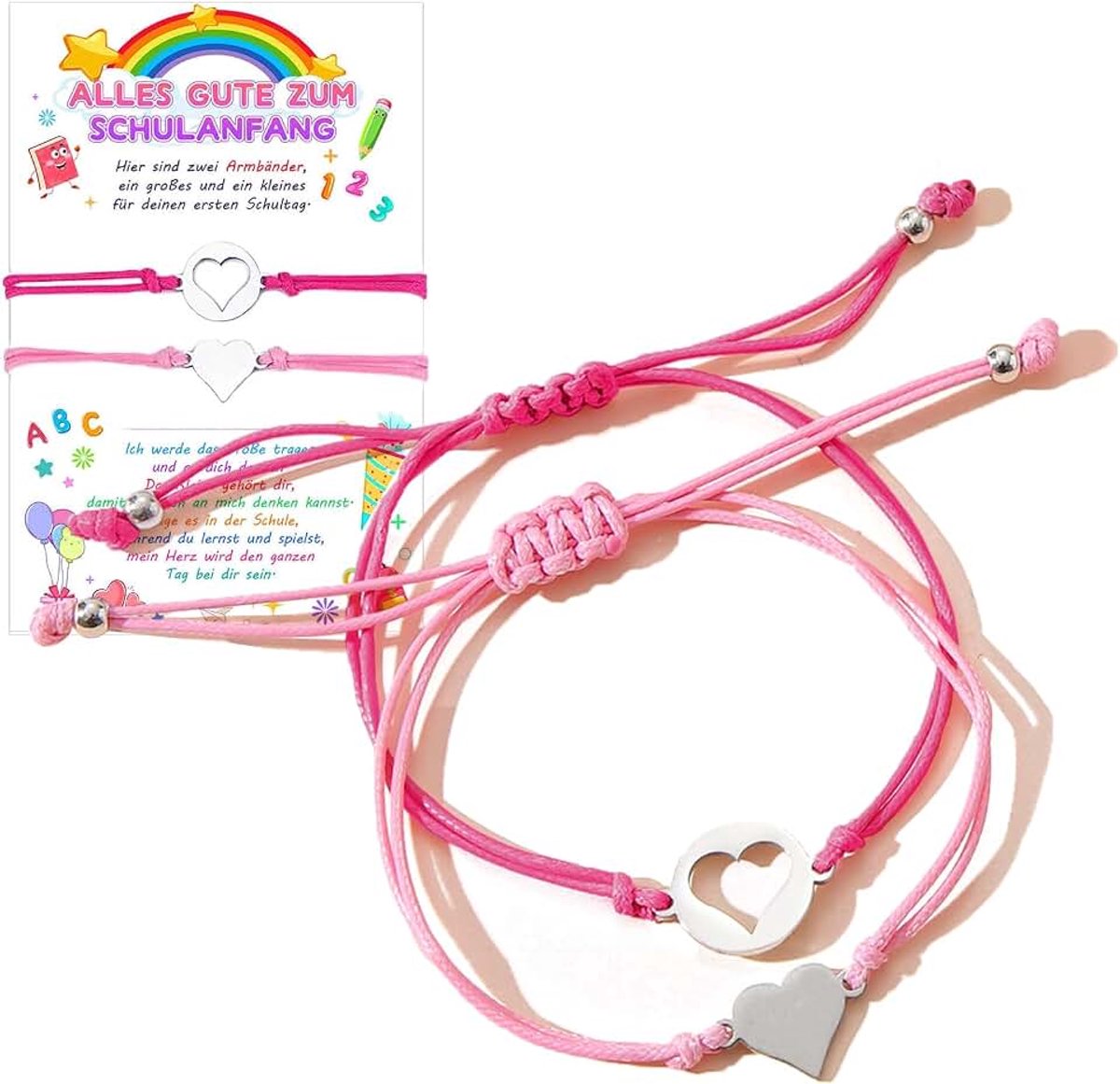 Schulkind 2025 meisjes, armband voor communie meisjes, communiesieraden, armband kinderen, vriendschapsarmband, cadeautje, schoolkind, kindersokken, eerste schooldag, cadeaus voor meisjes en jongens