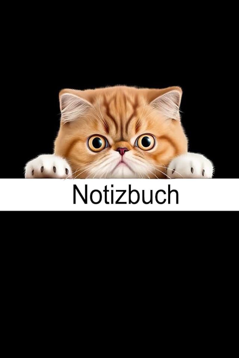 Exotische Kurzhaarkatze: Notizbuch