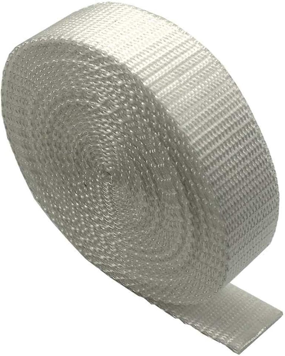 Duty Webbing Strap Tape - 5 meter - Rugzak/Rugzakken, Bagage/Cargo Strapping, Riemen, Wit, 38mm