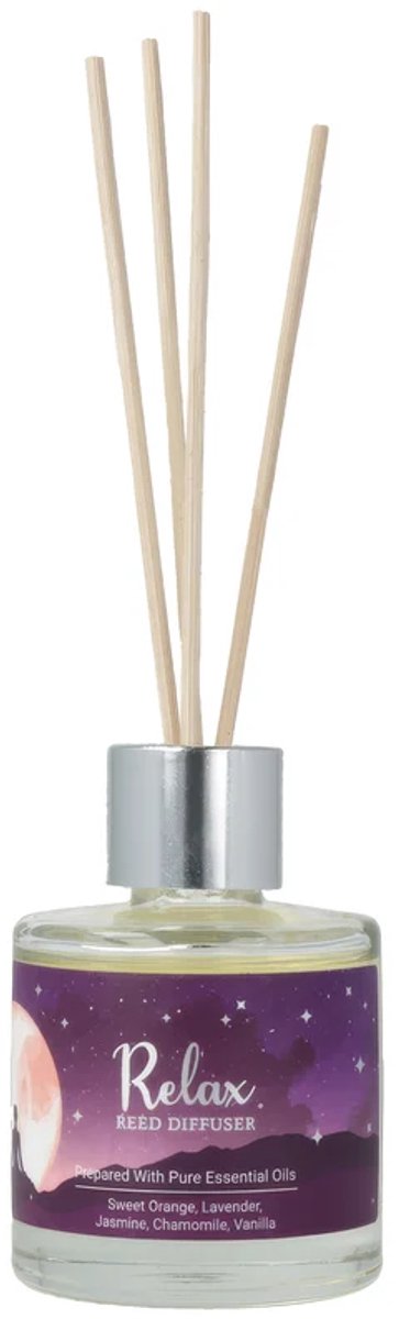 Song of India - relax geurstokjes 50ml - slapen - reed diffuser - geurverspreider