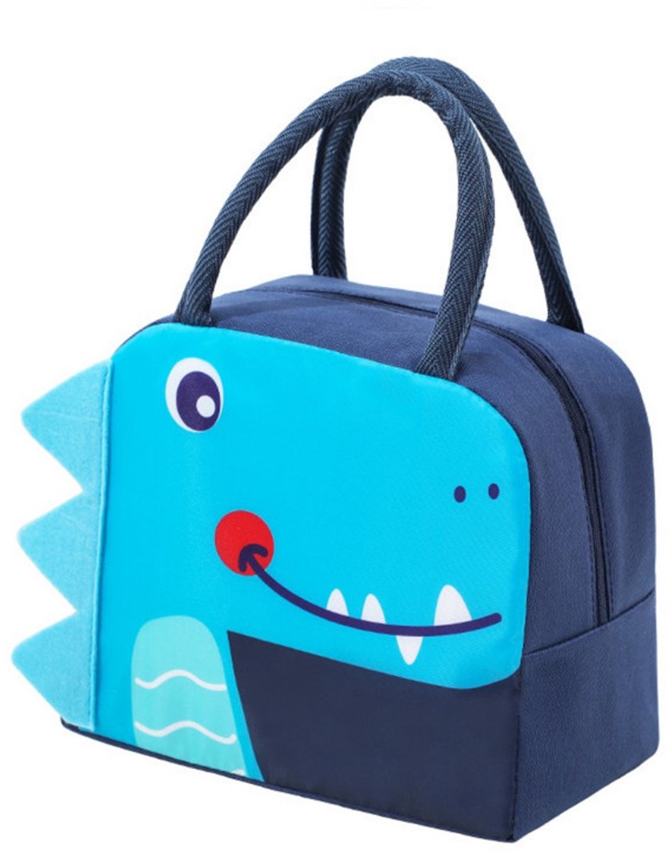Lunchbox - 23*14*19 cm - Geïsoleerde lunchtas van Oxford-stof voor kinderen - Bedrukte lunchbox - Handtas - Geïsoleerde lunchtas - Lunchtas van aluminiumfolie - Draagbare geïsoleerde tas voor kamperen - Herbruikbaar