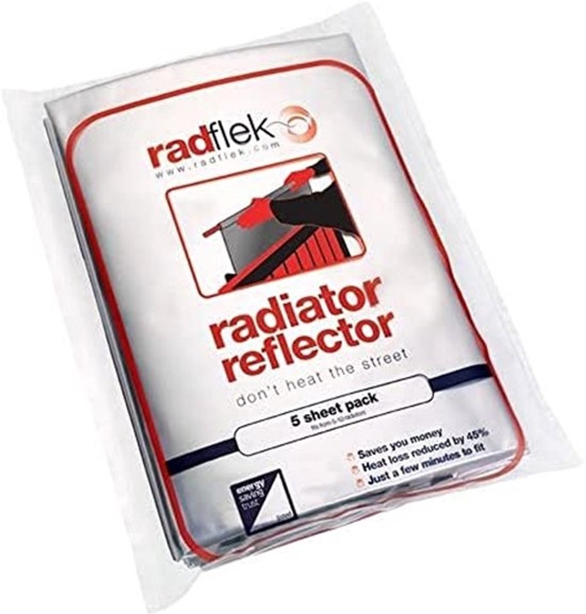 Energiezuinige Radiator Reflector - Verhoog Energie Efficiëntie Met 5 Bladen