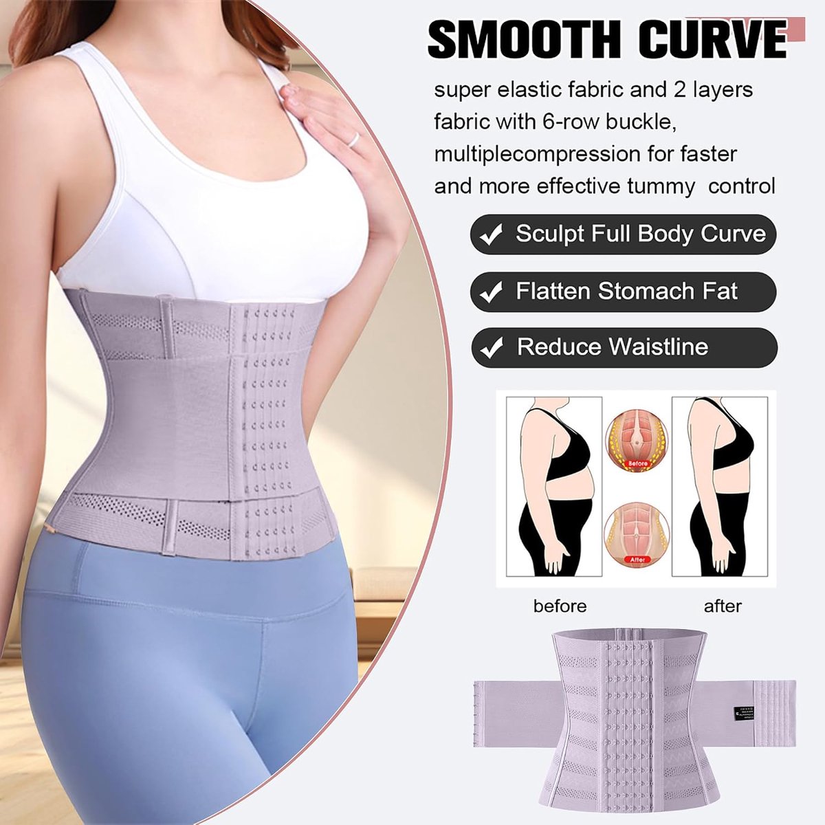 Taille Trainer Riem Verstelbare Buik Band voor Vrouwen Mannen, Lichaam Shaper Sport Gordels, Taillebanden
