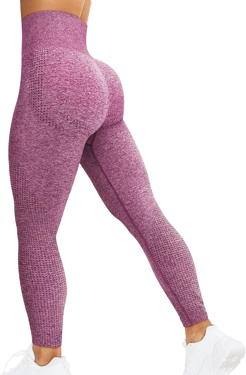 Sportbroek, hoge taille, naadloze broek, gym, yoga, sport