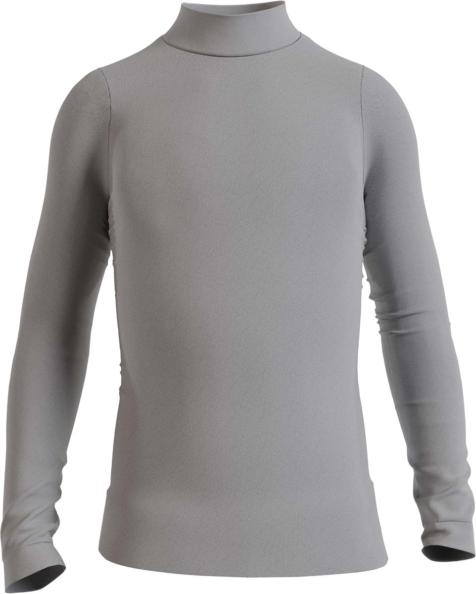 Stexfit Rolkraagtrui voor kinderen, van hoogwaardig katoen, lange mouwen en rolkraag voor kinderen, warm en zacht, ideaal voor de winter, maat 4/5 jaar