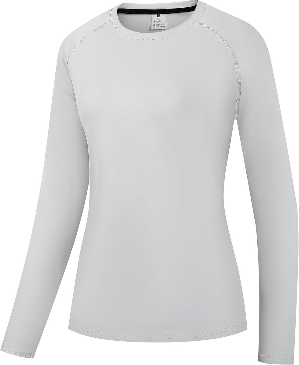 Rash Guard UPF 50+ zonwering korte / lange mouwen T-shirts licht, sneldrogend SPF UV zwemshirts