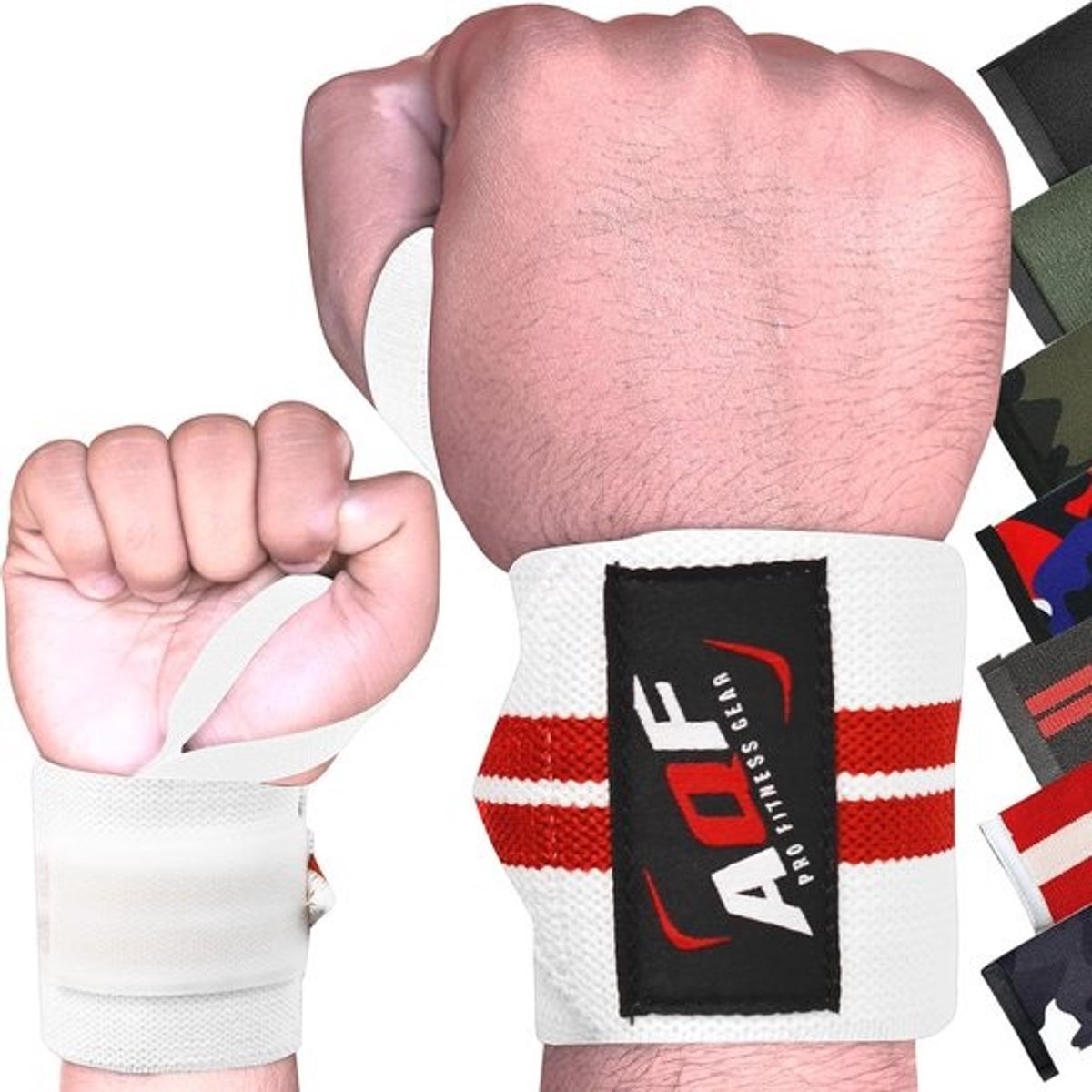 Power Weight Lifting Wraps voor Optimale Ondersteuning tijdens Gym Training - One Size Fits All