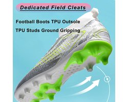 Voetbalschoenen Spike Hoge Top Voetbalschoenen Astro Turf Trainers Voetbal Schoenplaten Jongen Professionele Atletische Schoenen