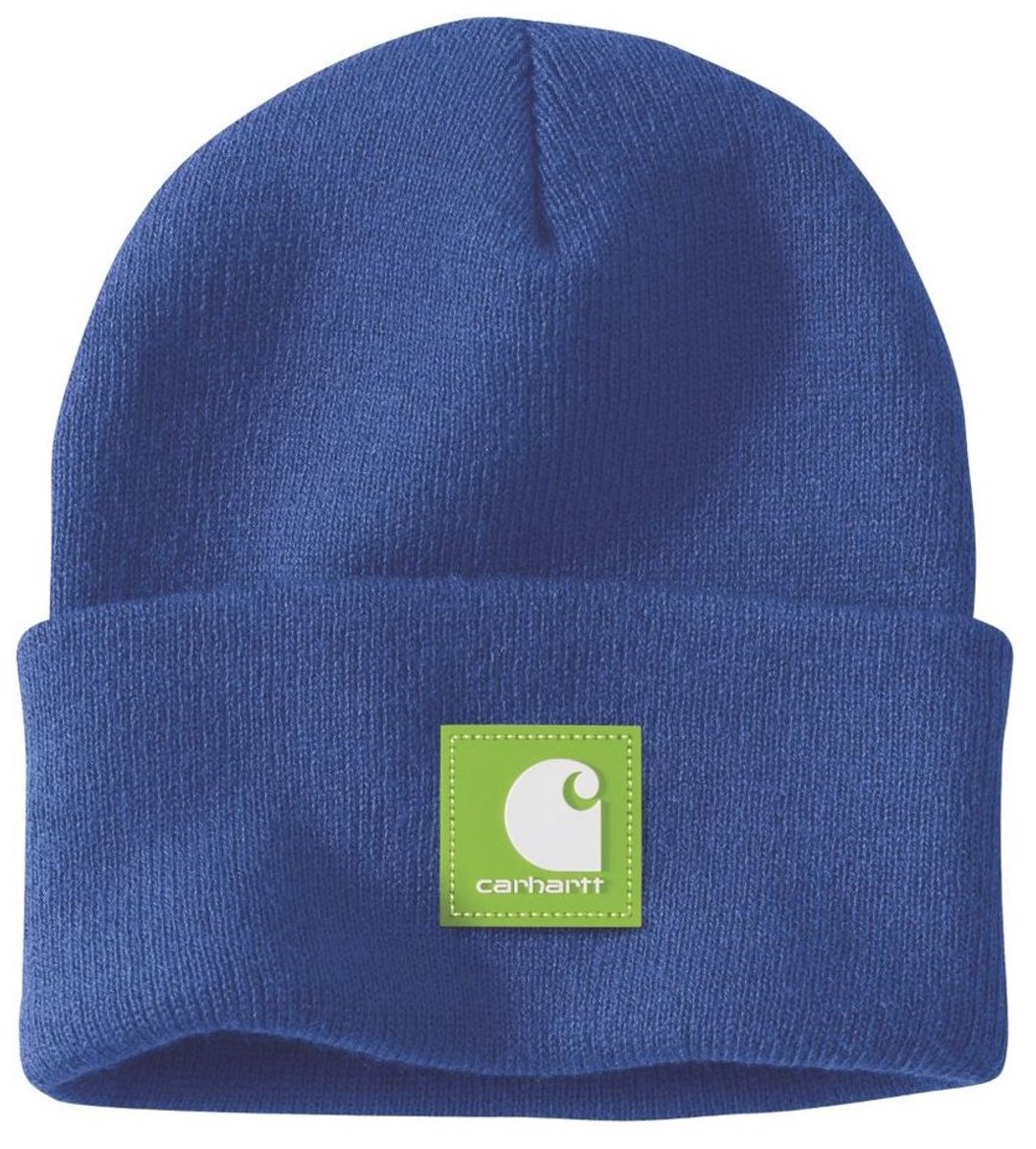 Carhartt Beanie met rubberen patch en horloge 106920 Rancher’s Sky