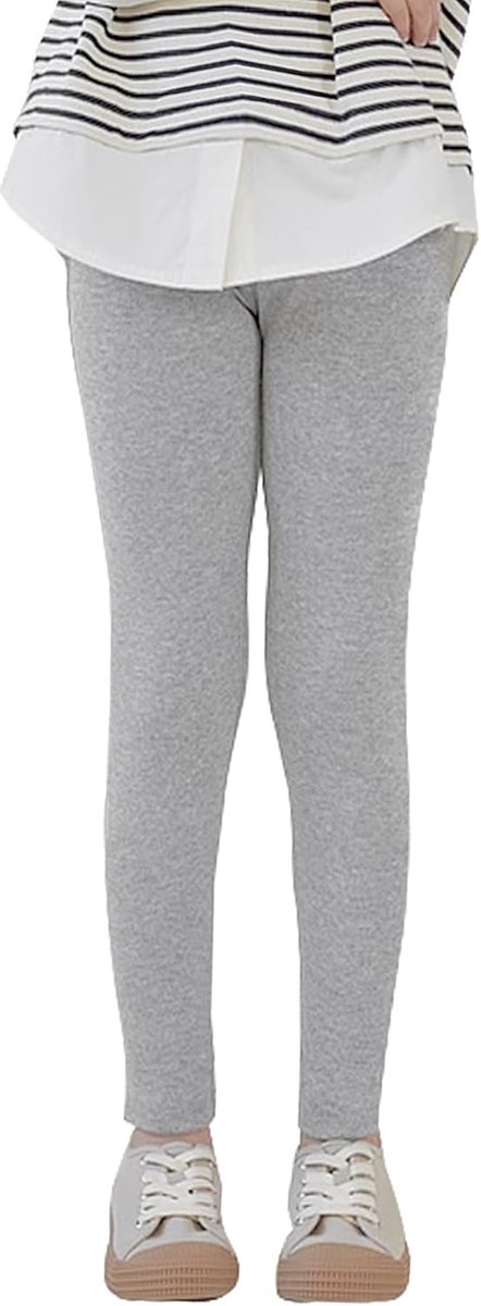 2708 Sportlegging voor meisjes, katoen, comfortabele dansbroek, elastische fitnessbroek, basic voor kinderen, 1 stuk